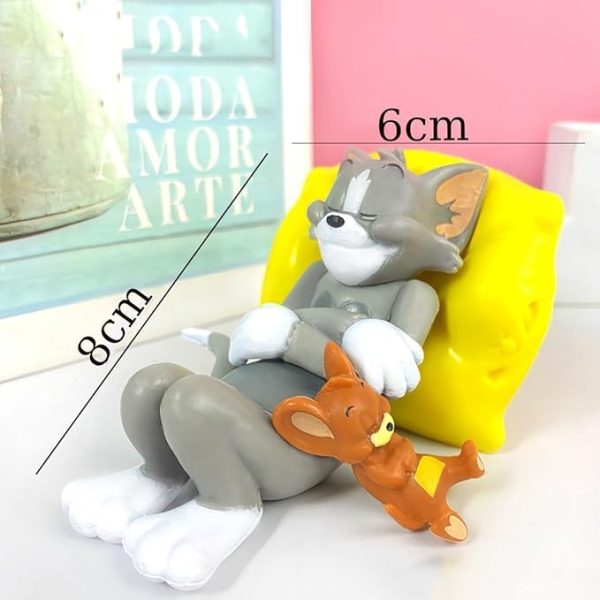 Car Dashboard Tom & Jerry Cute Sleeping Car Interior Accessory - Image 2