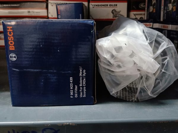 Bosch- Oil Filter For Bolero(New)-ScorpioCRDe- Xylo- F 002 H23 439