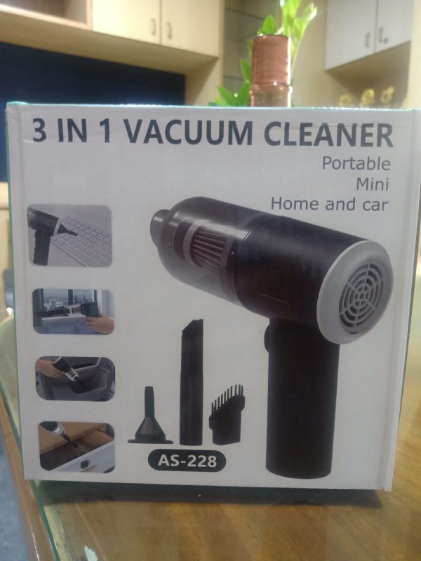 3 IN 1 Vacuum Cleaner Portable Mini For Car - AS-228 - Image 3