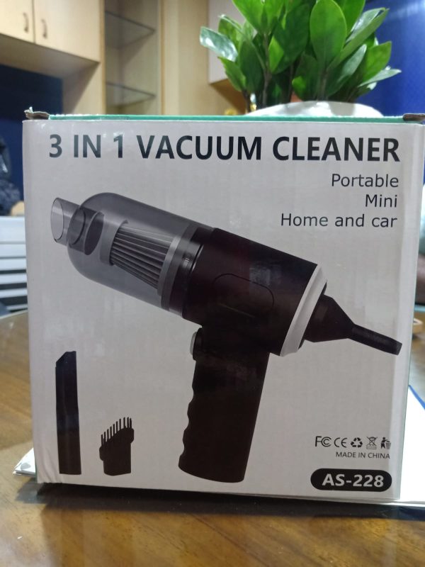 3 IN 1 Vacuum Cleaner Portable Mini For Car - AS-228